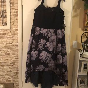 Plus size 22 Cocktail dress. Hi lo cap sleeves